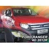 Ανεμοθραύστες Ford Ranger III (2011-2023) 4 πορτο - 4 τμχ. εμπρός και πίσω, Heko