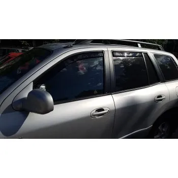 Ανεμοθραύστες Hyundai Santa Fe (2000-2006) 5 πορτο - 4 τμχ. εμπρός και πίσω, Heko