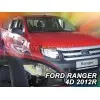 Ανεμοθραύστες Ford Ranger III (2011-2023) 4 πορτο - 2 τμχ. εμπρός, Heko
