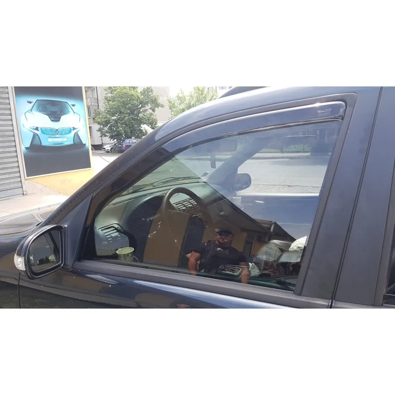 Ανεμοθραύστες Mercedes ML W163 (1997-2005) 5 πορτο - 2 τμχ. εμπρός, Heko