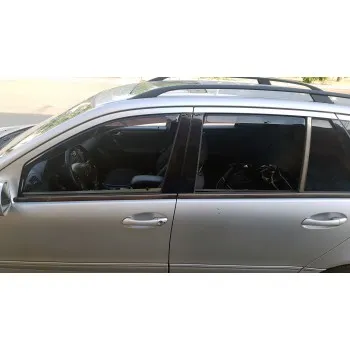 Ανεμοθραύστες Mercedes C-Class W203 (2000-2007) combi - 4 τμχ. εμπρός και πίσω, Heko