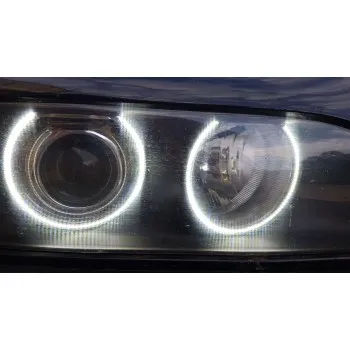 Δαχτυλίδια BMW E39 OEM με εργοστασιακά angel eyes - με 66 led