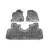 Λαστιχένια πατάκια HONDA Civic VII 5 πορτο (2001-2005) - τύπου σκαφάκι - 3τμχ., Rezaw Plast