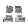 Λαστιχένια πατάκια MERCEDES ML W166 (2011-2015) / GL X166 (2012-2015) / GLE W166 / GLE C295 (2015-2019) - τύπου σκαφάκι - 4τμχ., Rezaw Plast