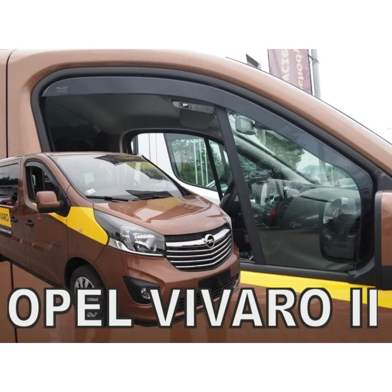 Ανεμοθραύστες Opel Vivaro (2014-2019) / Renault Trafic (2014-2021) (συν φινιστρίνι) 2 τμχ. εμπρός, Heko