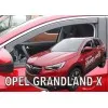 Ανεμοθραύστες Opel Grandlland X (2017-2024) 5 πορτο - 2 τμχ. εμπρός, Heko
