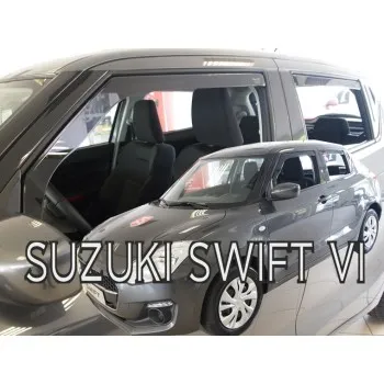 Ανεμοθραύστες Suzuki Swift (2017-2024) 5 πορτο - 4 τμχ εμπρός και πίσω, Heko