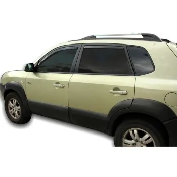 Ανεμοθραύστες Hyundai Tucson (2004-2010) 5 πορτο - 4 τμχ. εμπρός και πίσω, Heko