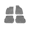 Λαστιχένια πατάκια AUDI A4 B6 / B7 (2001-2008) τύπου σκαφάκι - γκρι - 4τμχ., Rezaw Plast