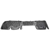 Λαστιχένια πατάκια OPEL Vivaro B (2014-2018)/RENAULT Traffic/NISSAN NV300 (2014-2021)/FIAT Talento (2016-2020)-middle (2nd row of seats) with air vents and right side door only, except SpaceClass, Rezaw Plast