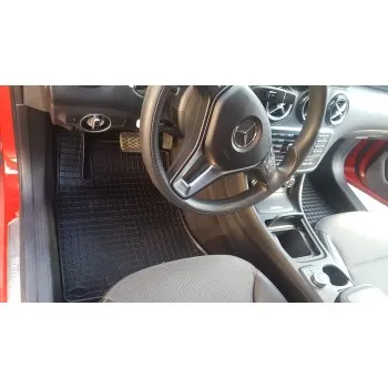 Λαστιχένια πατάκια MERCEDES W246 B-Class / W176 A-Class / CLA C117 / GLA X156 (2011-2018) - 4τμχ., Petex