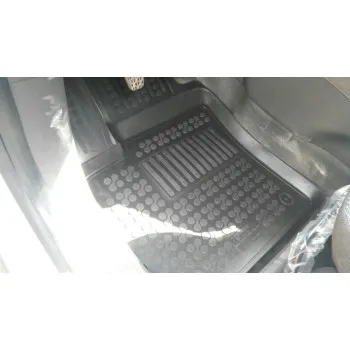Λαστιχένια πατάκια Ford Transit Courier (2014-2023) - τύπου σκαφάκι - 2τμχ., Rezaw Plast