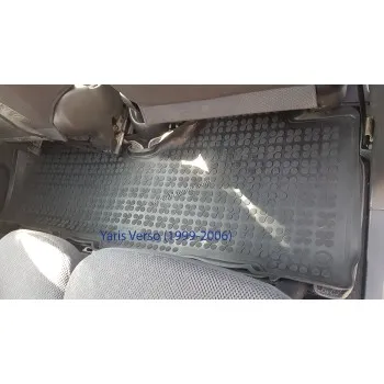Λαστιχένια πατάκια TOYOTA Yaris (2005-2011) / Urban Cruiser (2008-2014) / GREAT WALL Volex C10 (2010-2014) - τύπου σκαφάκι - 3τμχ., Rezaw Plast