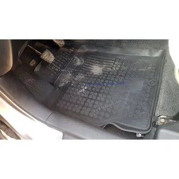 Λαστιχένια πατάκια TOYOTA Yaris (2005-2011) / Urban Cruiser (2008-2014) / GREAT WALL Volex C10 (2010-2014) - τύπου σκαφάκι - 3τμχ., Rezaw Plast