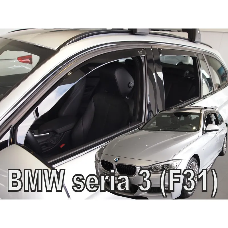 Ανεμοθραύστες BMW 3 F31 (2011-2018) combi - 4 τμχ. εμπρός και πίσω, Heko