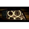 Φανάρια εμπρός Audi A6 (1997-2000) - εργοστασιακά xenon - chrome , χωρίς λάμπες (Η7) - σετ 2τμχ.