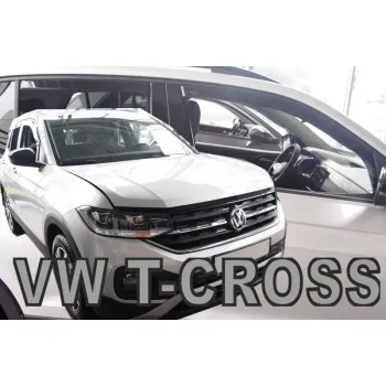 Ανεμοθραύστες VW  T-CROSS  (2019+) - 4 τμχ. εμπρός και πίσω, Heko