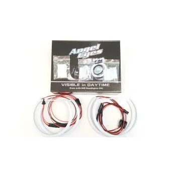 Δαχτυλίδια BMW E46 coupe (1998-2003) / BMW E46 Sedan, Combi (1998-2005) angel eyes - lightbar design - Λευκό χρώμα