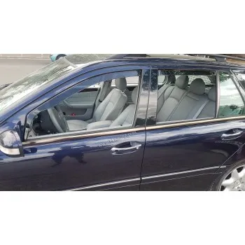 Ανεμοθραύστες Mercedes E-Class W211 (2002-2009) combi - 4 τμχ. εμπρός και πίσω, Heko