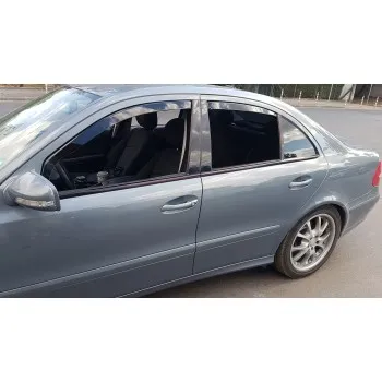 Ανεμοθραύστες Mercedes E-Class W211 (2002-2009) sedan - 4 τμχ. εμπρός και πίσω, Heko