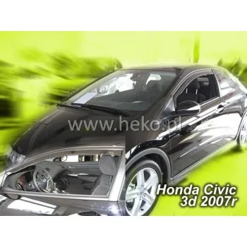 Ανεμοθραύστες Honda Civic VIII (2006-2012) 5 πορτο - 4 τμχ. εμπρός και πίσω, Heko