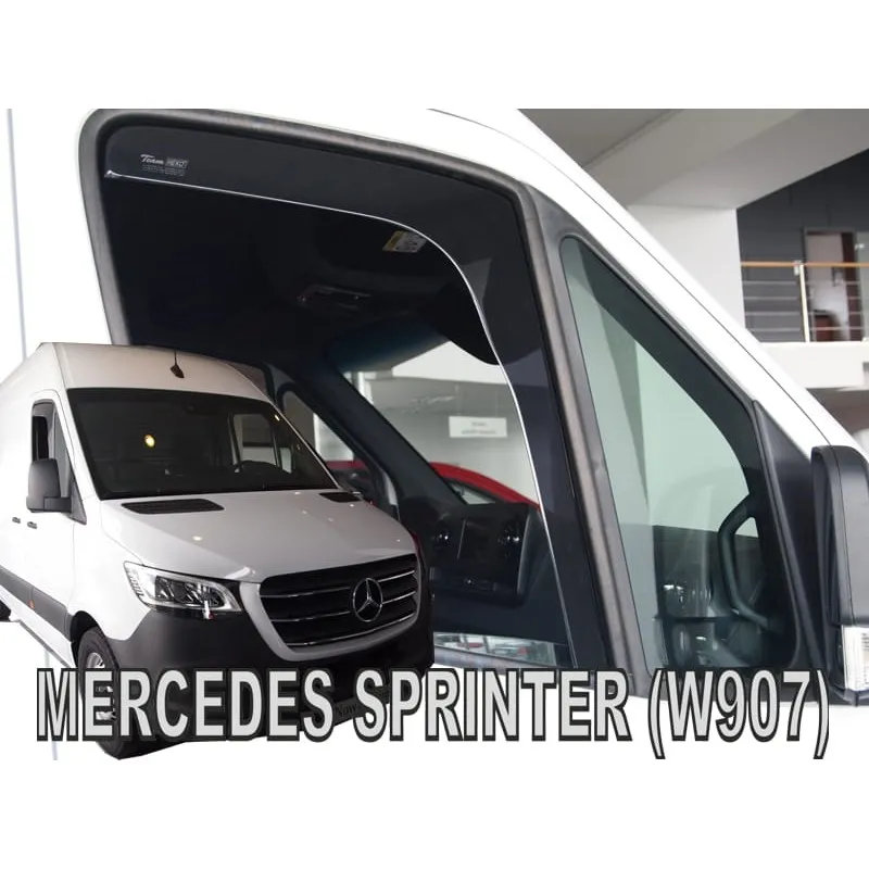 Ανεμοθραύστες Mercedes Sprinter W907  (2018+) 2 τμχ. εμπρός, Heko