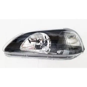 Φανάρια εμπρός Honda Civic (1996-1998) - μαύρα JDM , χωρίς λάμπες (Η4) - σετ 2 τμχ.