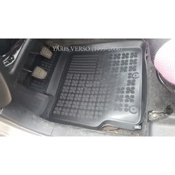 Λαστιχένια πατάκια TOYOTA Verso S (2010-2017) / Yaris Verso (1999-2006) - τύπου σκαφάκι - 3τμχ., Rezaw Plast