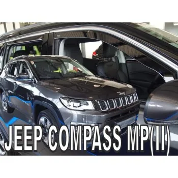 Ανεμοθραύστες Jeep Compass MP (2017+) - 4 τμχ., Heko