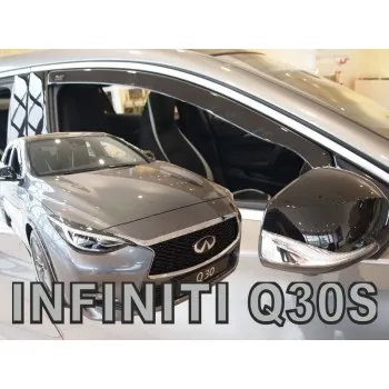 Ανεμοθραύστες Infiniti Q30S (2015-2019) 5D - 2 τμχ., Heko