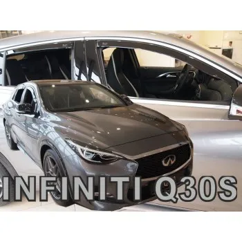 Ανεμοθραύστες Infiniti Q30S (2015-2019) 5D - 4 τμχ., Heko