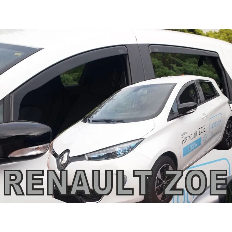 Ανεμοθραύστες Renault Zoe (2012-2024) - 4 τμχ., Heko