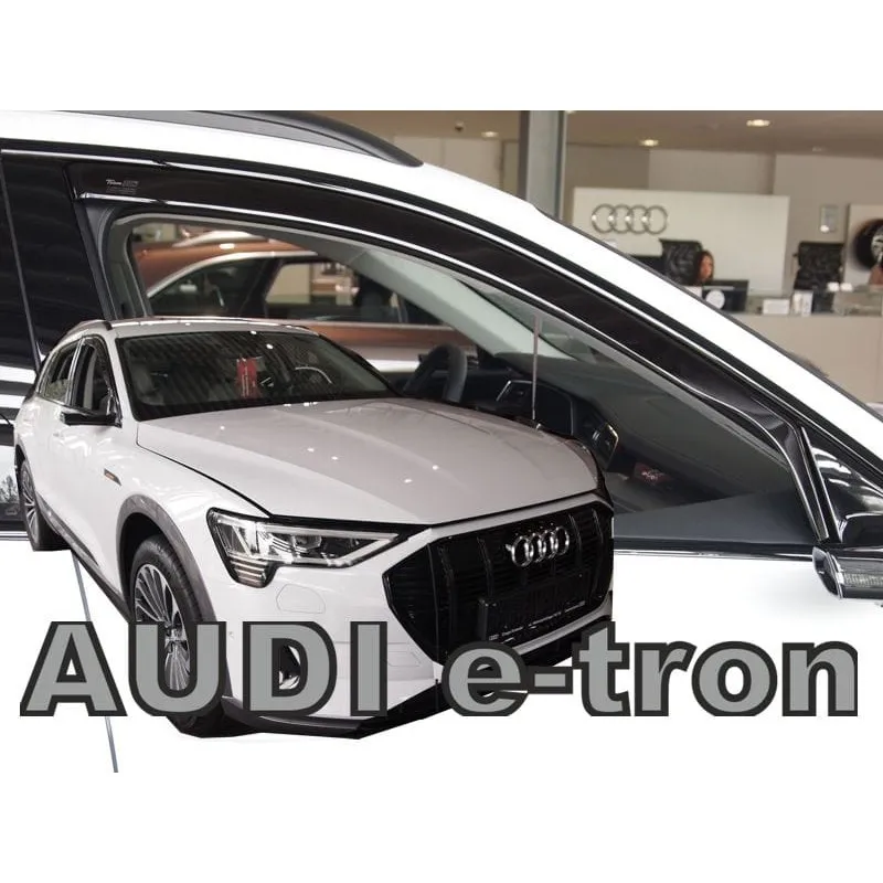 Ανεμοθραύστες AUDI E-TRON / E-TRON Sportback (2017-2022) 5D - 2 τμχ. εμπρός, Heko