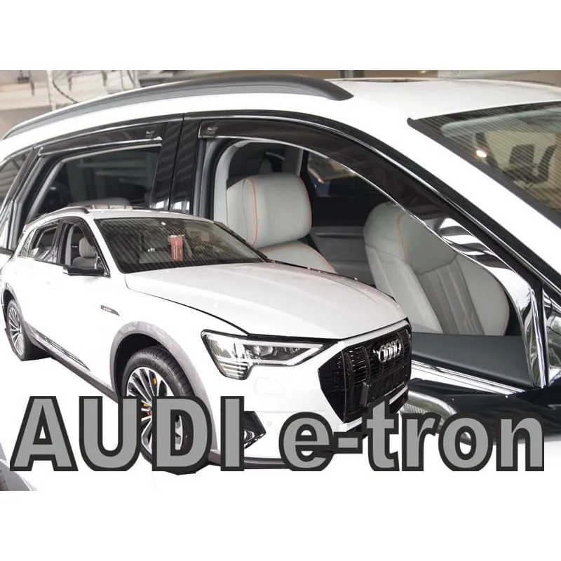 Ανεμοθραύστες AUDI E-TRON (2017-2022) 5D - 4 τμχ. εμπρός και πίσω, Heko
