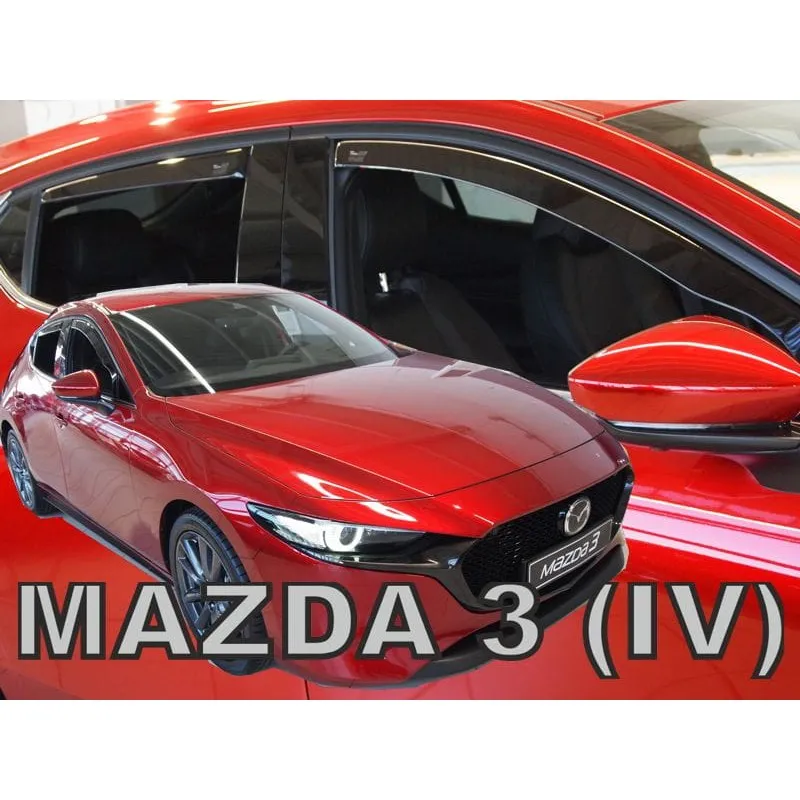 Ανεμοθραύστες MAZDA 3 (2019+) 5D - 4 τμχ. εμπρός και πίσω, Heko