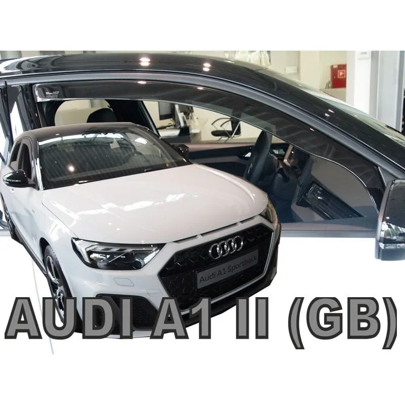 Ανεμοθραύστες AUDI A1 (2018-2025) 5D - 2 τμχ. εμπρός, Heko