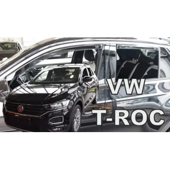 Ανεμοθραύστες Vw T-Roc (2017-2025) 5D - 4 τμχ. εμπρός και πίσω, Heko