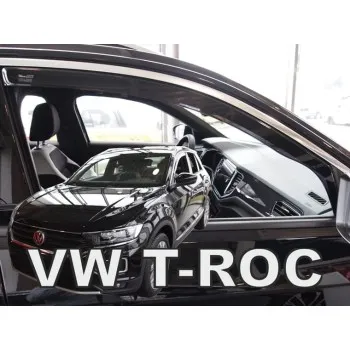Ανεμοθραύστες Vw T-ROC (2017-2025) 5D - 2 τμχ. εμπρός, Heko