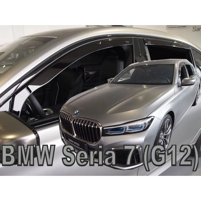 Ανεμοθραύστες BMW 7 G12 (2015-2022) Long base - 4 τμχ. εμπρός και πίσω, Heko