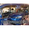 Ανεμοθραύστες OPEL Combo E 5d / CITROEN Berlingo / PEUGEOT Rifter / TOYOTA ProAce City (2018+) - 4 τμχ. εμπρός και πίσω, Heko