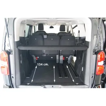 Πατάκι πορτ-μπαγκάζ Citroen Jumpy SpaceTourer / Peugeot Expert / Traveller / Toyota ProAce Verso L2 (Medium) (2016+) / Opel Zafira Life (2019+) / Vivaro (2019+) - (combi/tour) behind 2nd row of seats