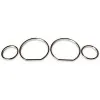 Δαχτυλίδια καντράν BMW E36 / Z3 (1991-1999) - χρωμίου