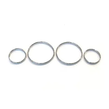 Δαχτυλίδια καντράν Opel Astra G / Zafira A - χρωμίου Δαχτυλίδια καντράν Opel Astra G / Zafira A - χρωμίου