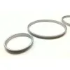 Δαχτυλίδια καντράν BMW E39 / E38 / X5 E53 (1999-2007) - ματ / ασημένια