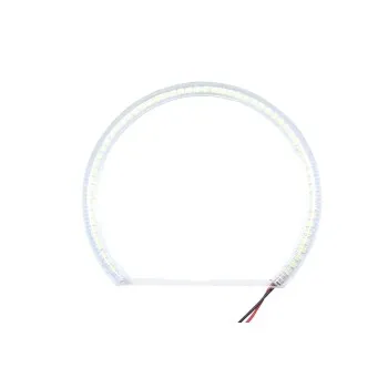 Angel eyes BMW E36 / E39 / E38 / E46 131 mm led - λευκό χρώμα