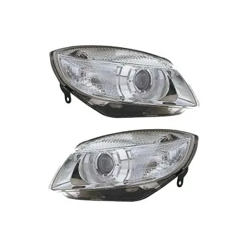 Φανάρια εμπρός Skoda Fabia (2007-2010) / Roomster , με λάμπες (Η1) - σετ 2τμχ.