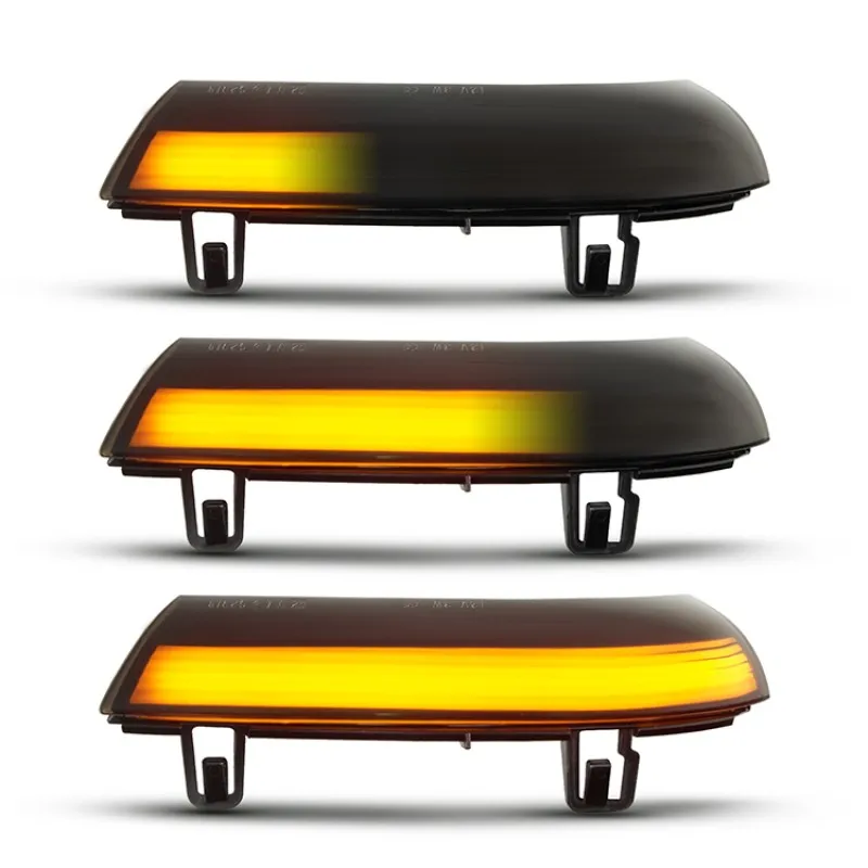 Τρεχούμενα led φλας για καθρέφτες για VW Golf 5 / Golf 5 plus / Golf 6 plus / Jetta / Passat (2001-2011) / Sharan (2003-2010) / Seat Alhambra / Skoda Superb - φιμέ με τρεχούμενο φλας - σετ 2τμχ.
