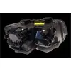 Φανάρια εμπρός Audi A4 B6 (2001-2004) - μαύρα , χωρίς λάμπες (Η1) - σετ 2τμχ.