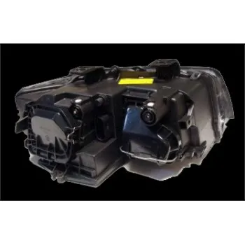 Φανάρια εμπρός Audi A4 B6 (2001-2004) - μαύρα , χωρίς λάμπες (Η1) - σετ 2τμχ.