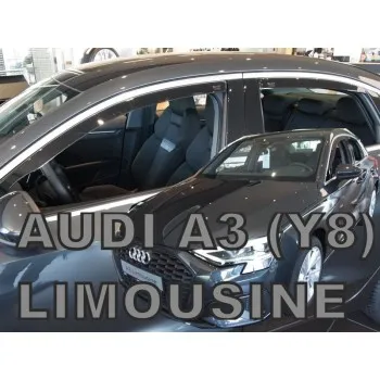 Ανεμοθραύστες Audi A3 sedan (2020+) - 4 τμχ. εμπρός και πίσω, Heko